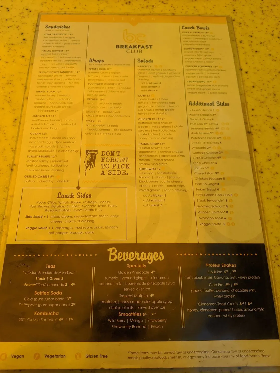 Menu 4