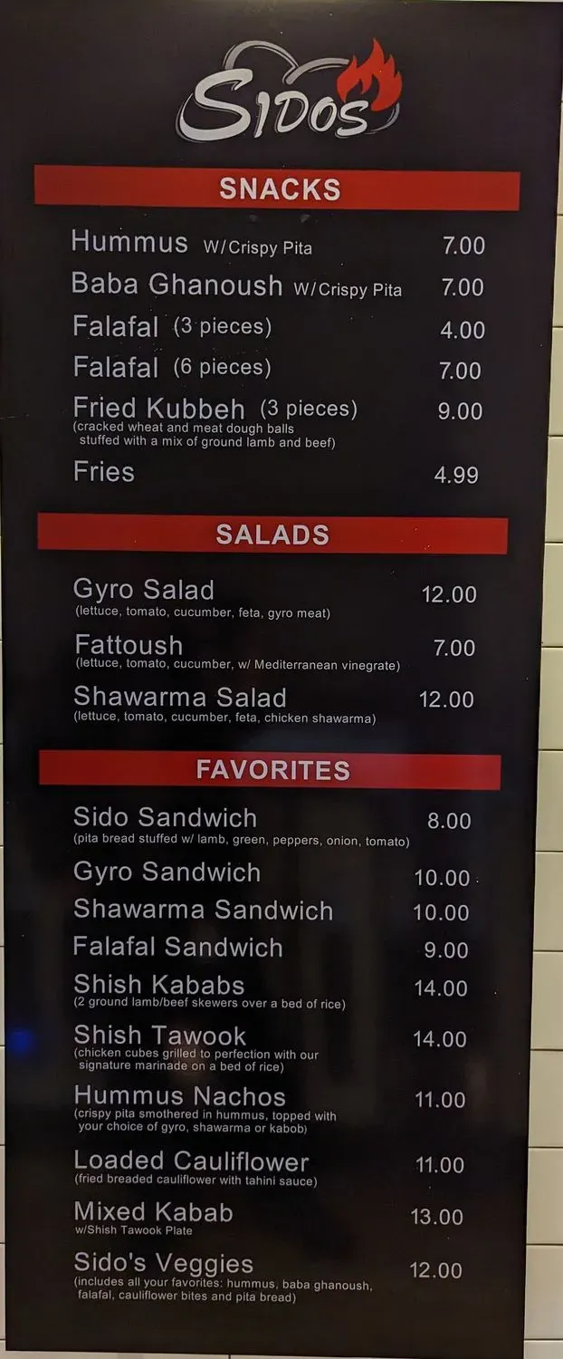 Menu 3