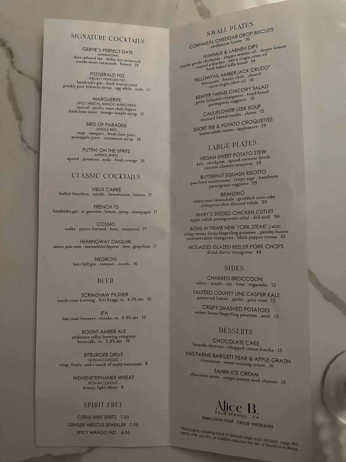 Menu 4