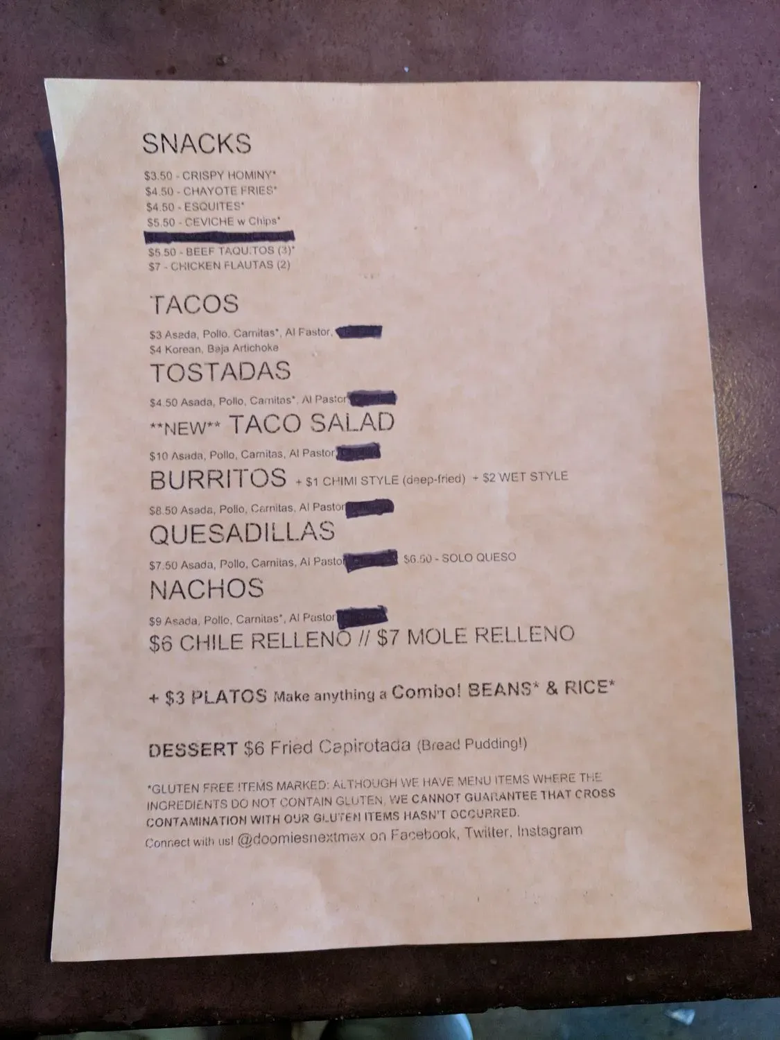 Menu 6