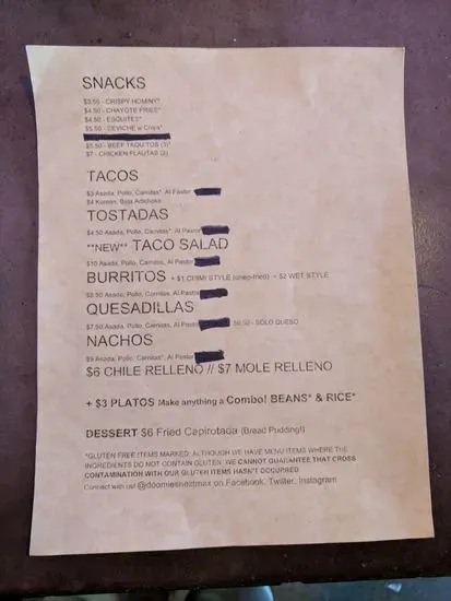 Menu 6