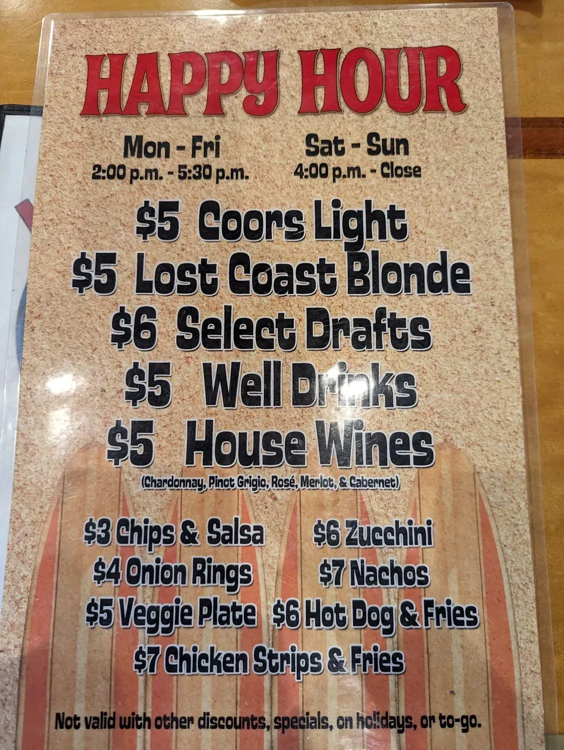 Menu 6