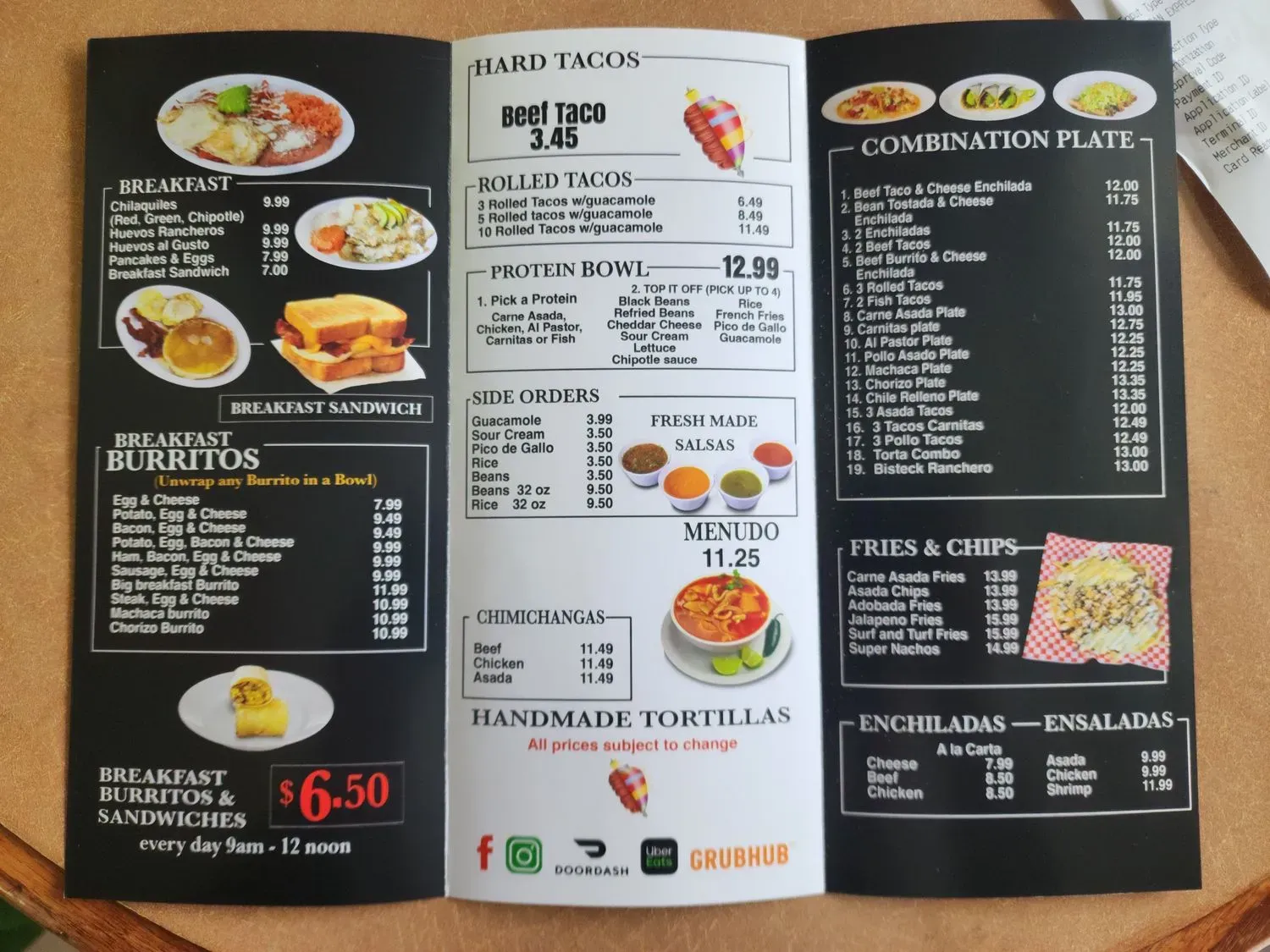 Menu 6