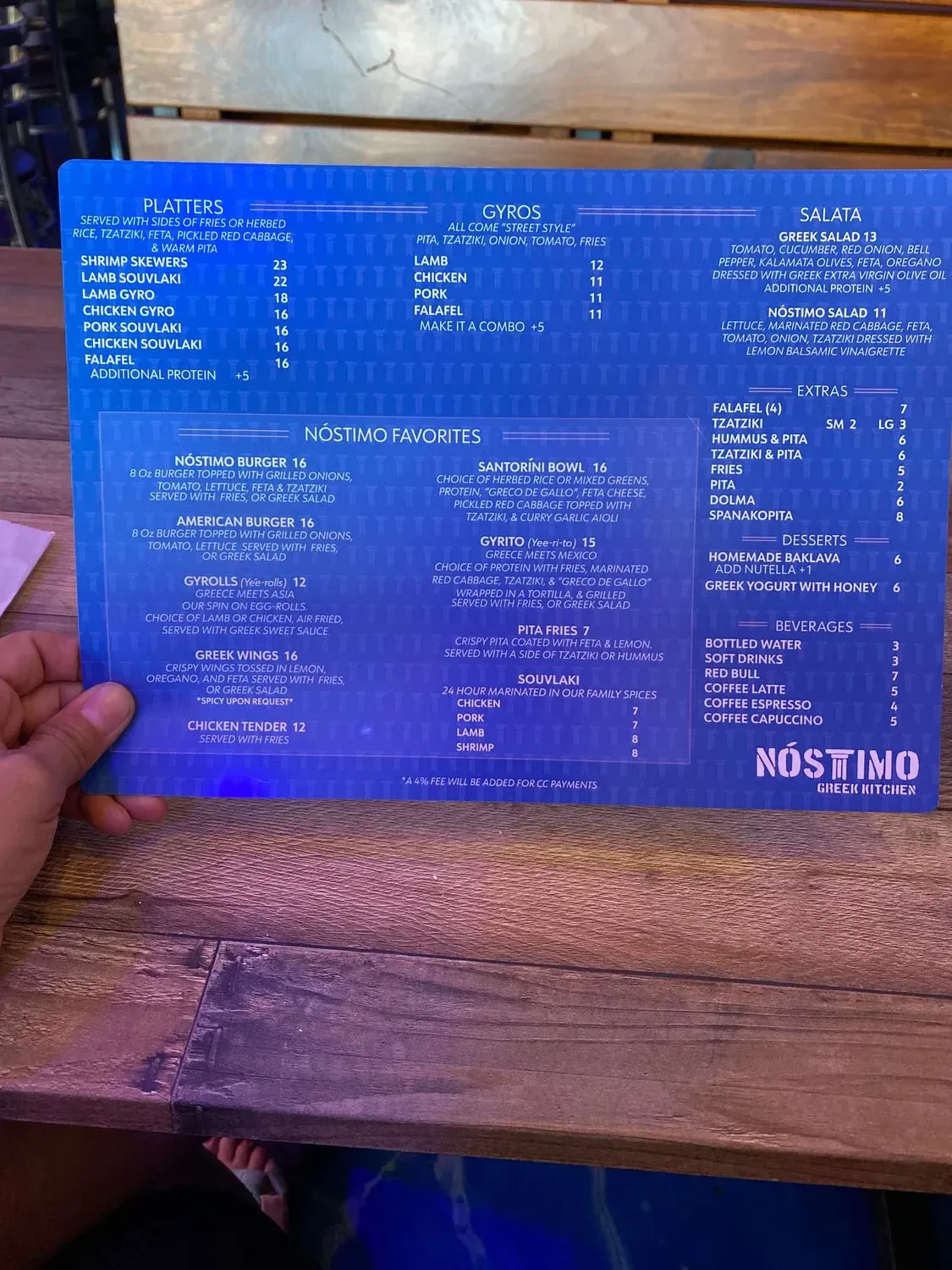 Menu 4