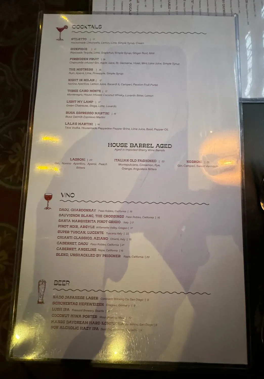 Menu 6