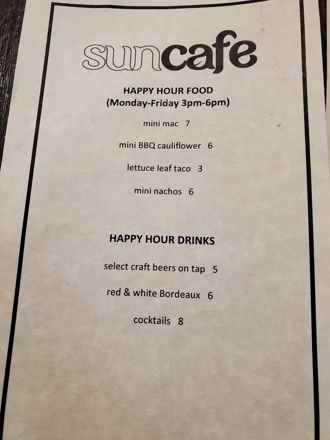 Menu 4