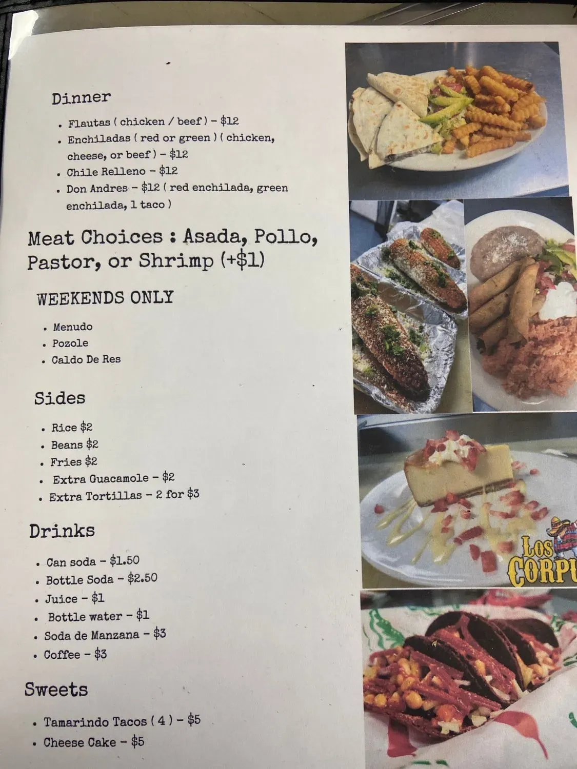 Menu 3