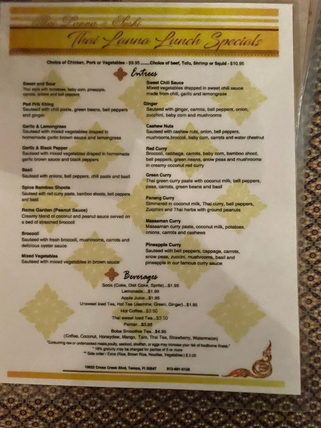 Menu 6