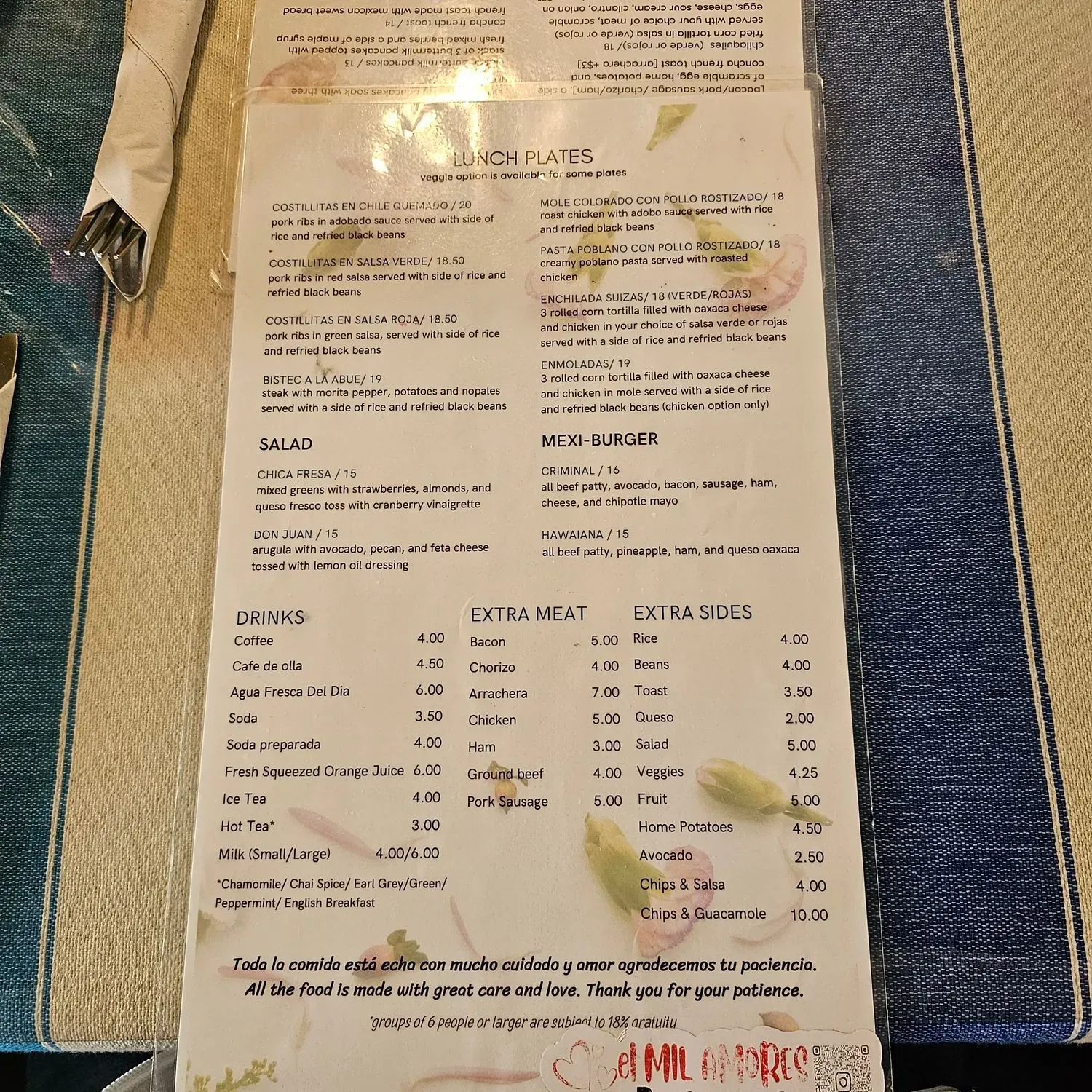 Menu 4