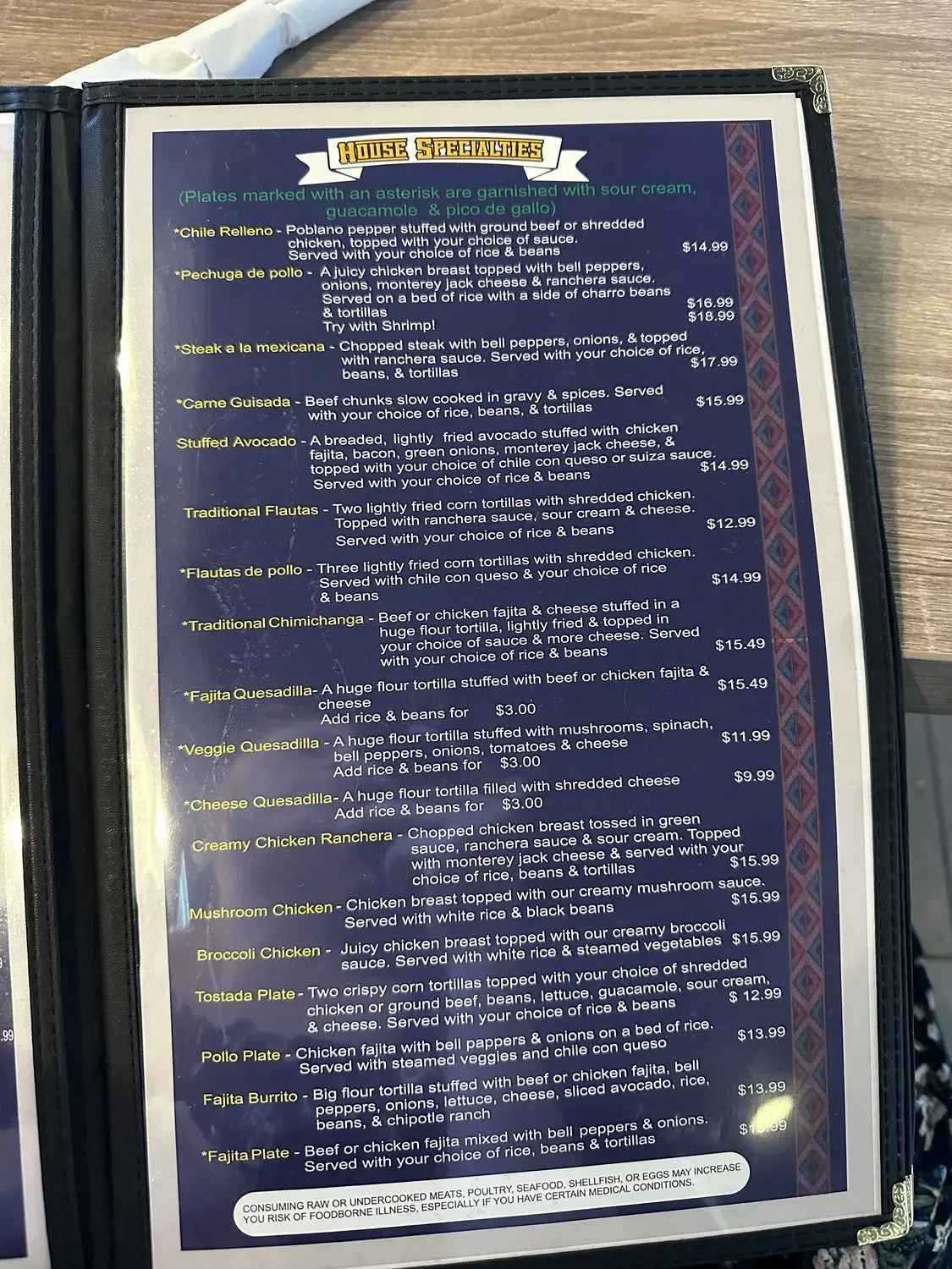 Menu 4