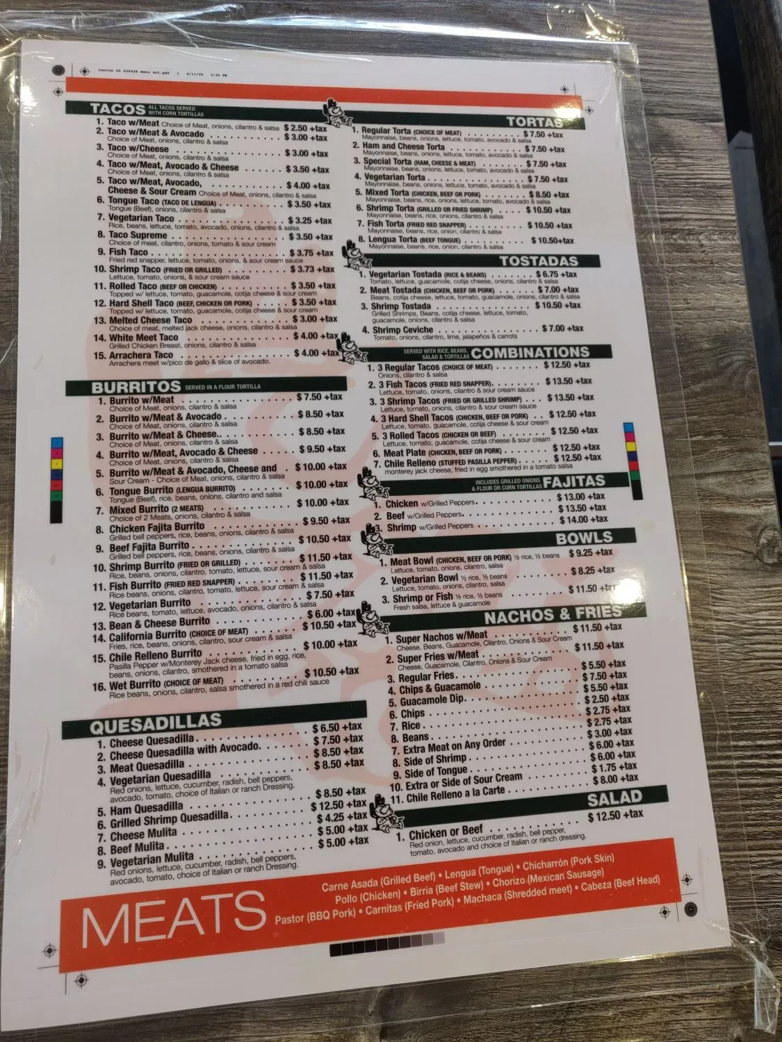 Menu 4