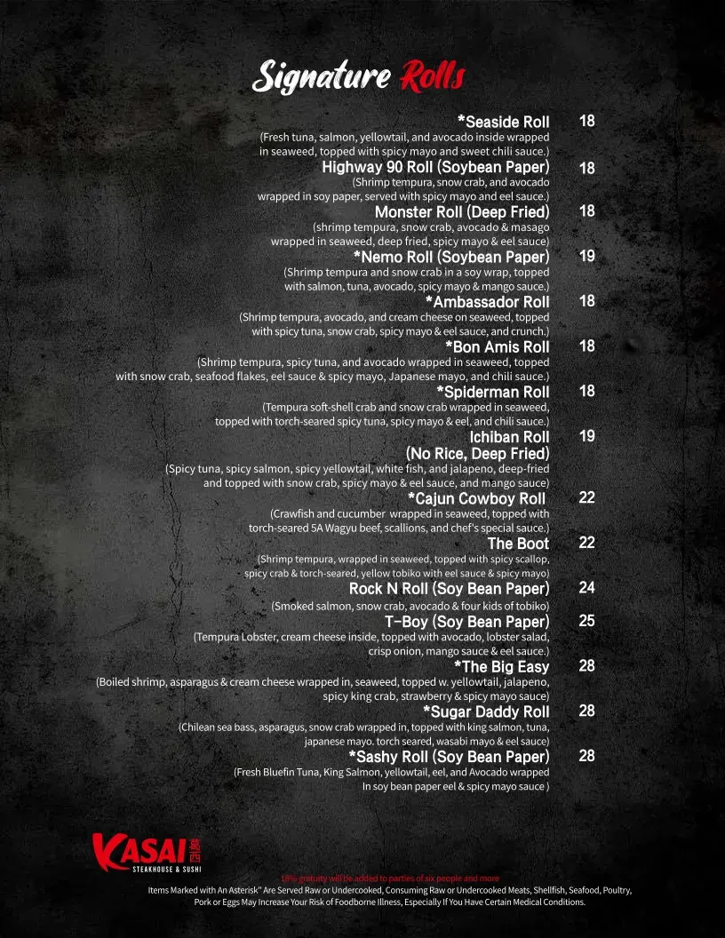 Menu 6