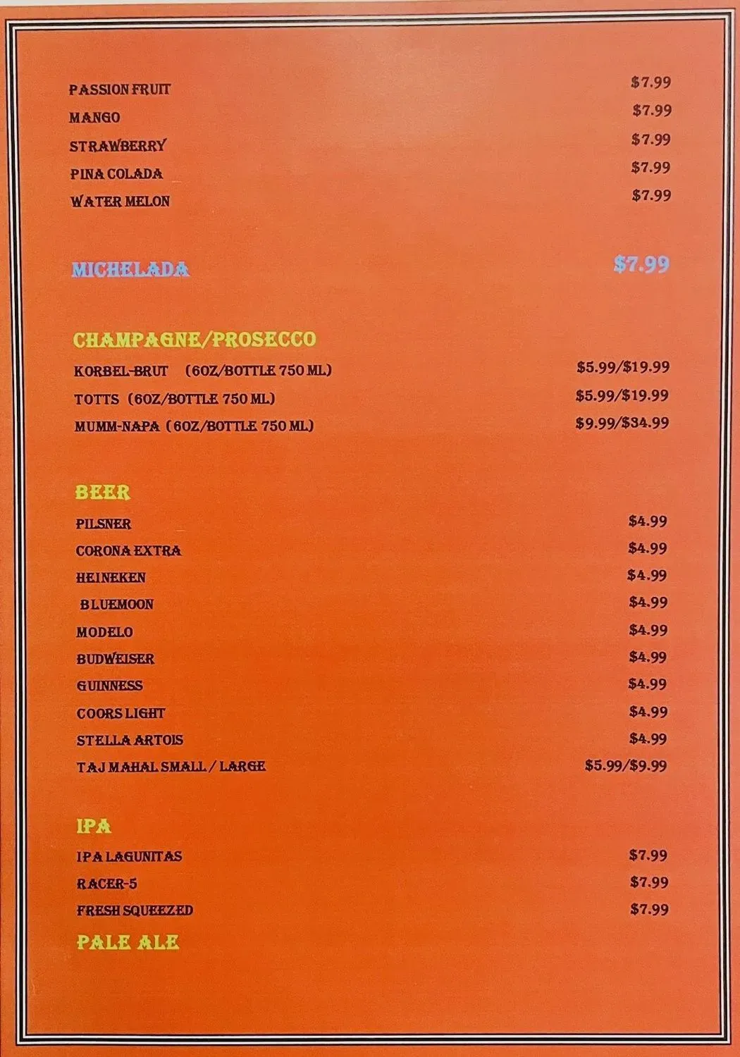 Menu 4