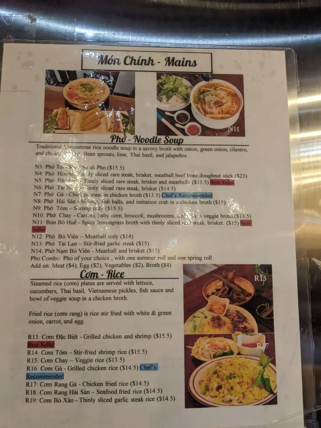 Menu 4