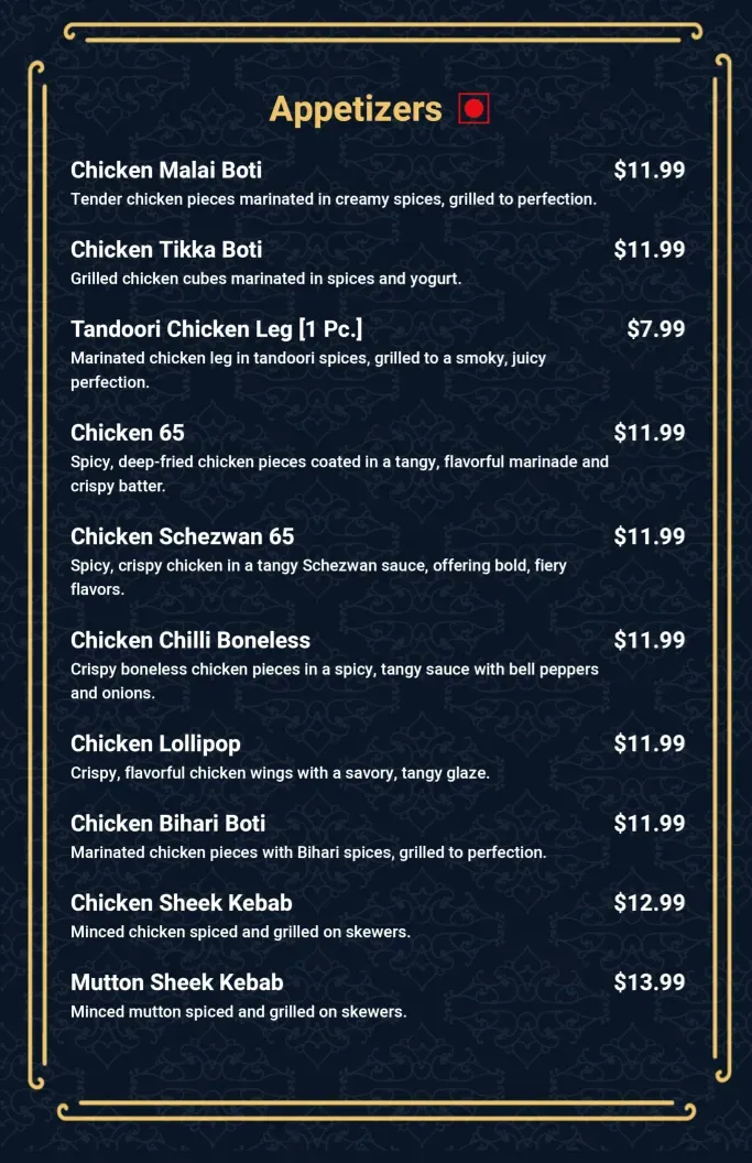 Menu 3