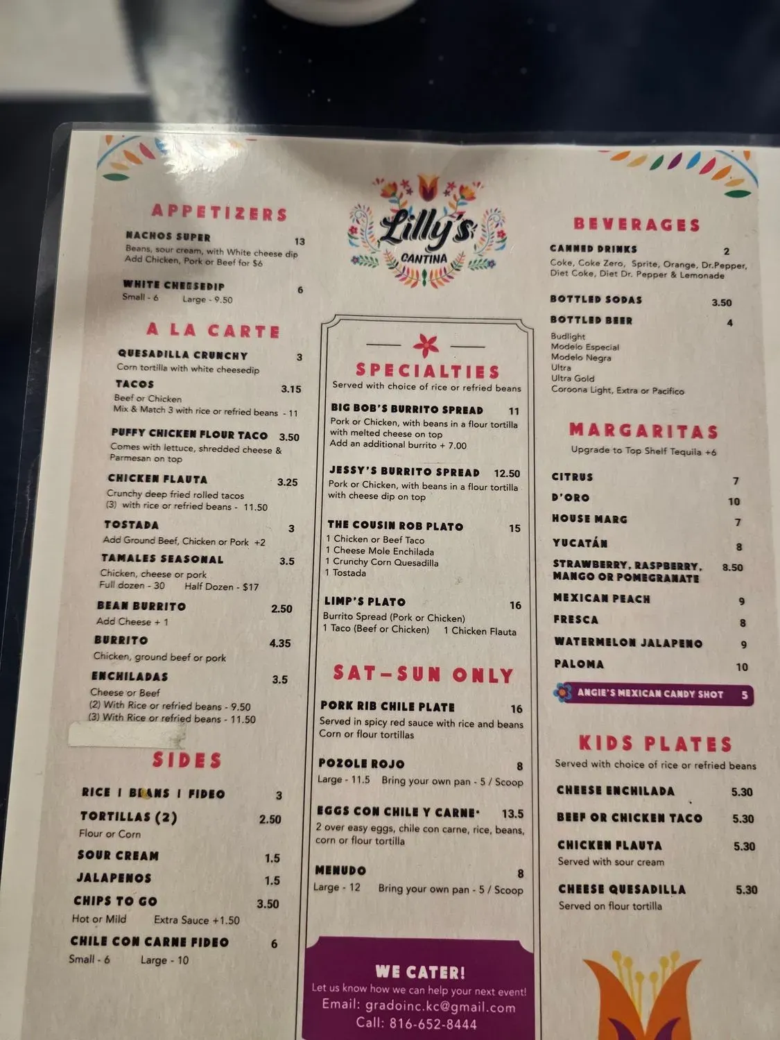 Menu 4