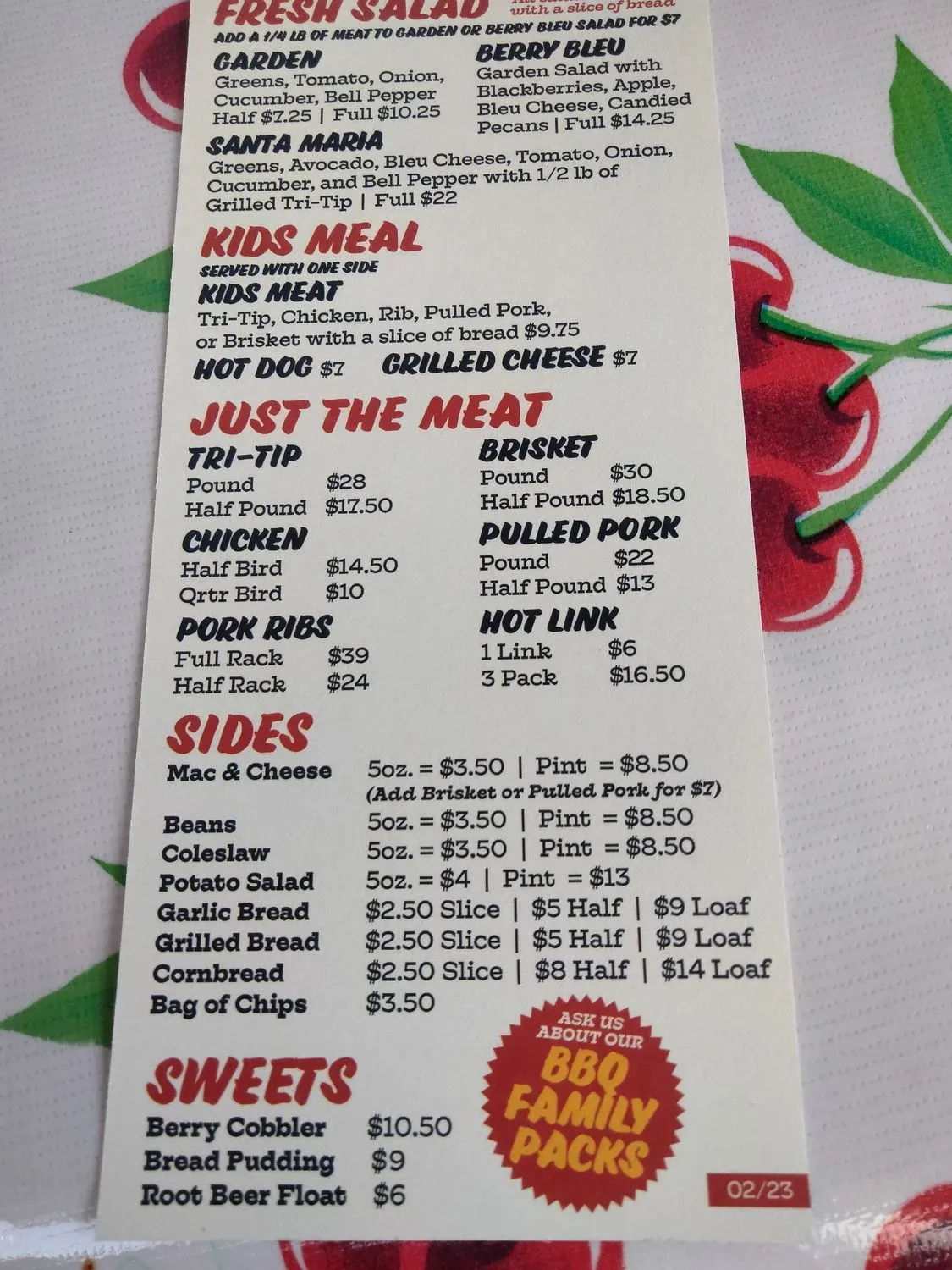 Menu 3