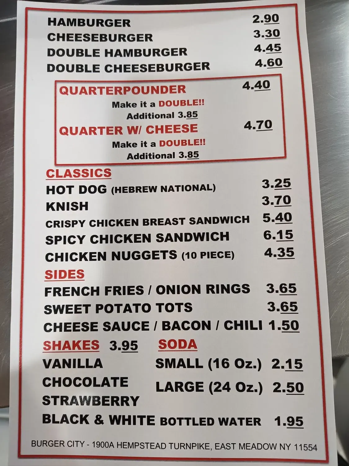 Menu 6