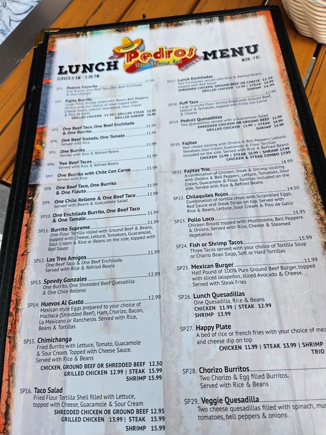 Menu 6