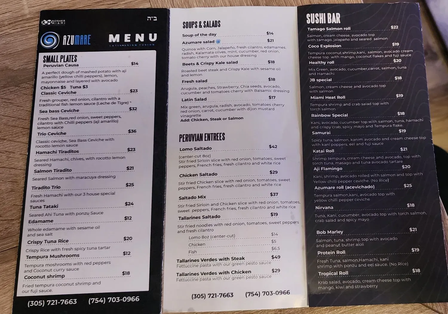 Menu 3