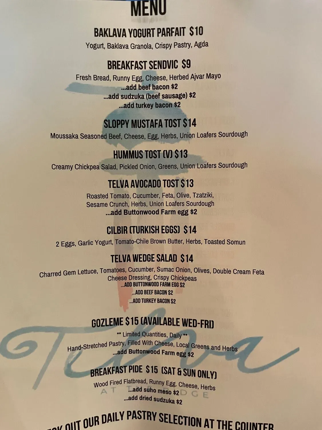 Menu 6