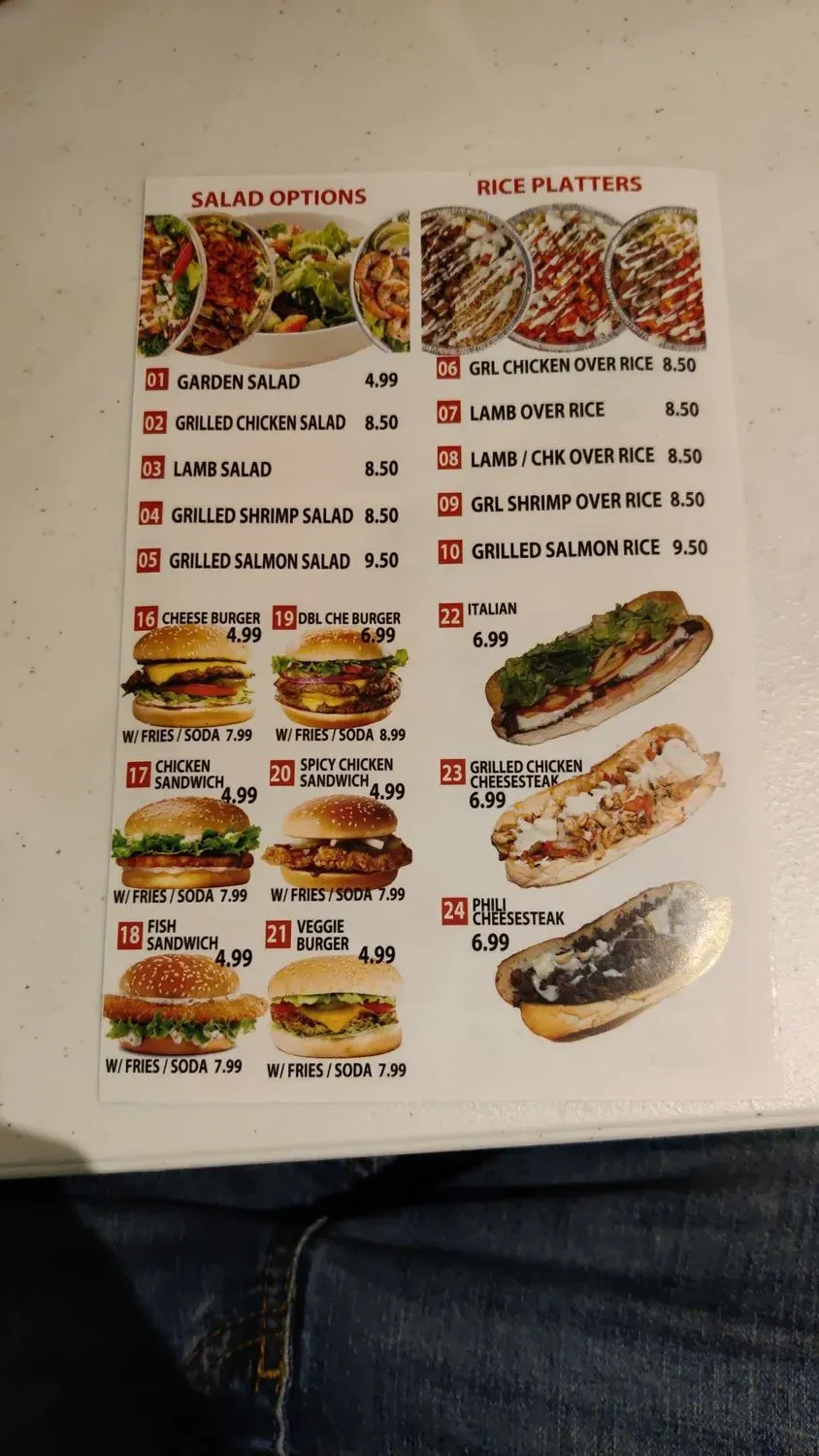 Menu 4