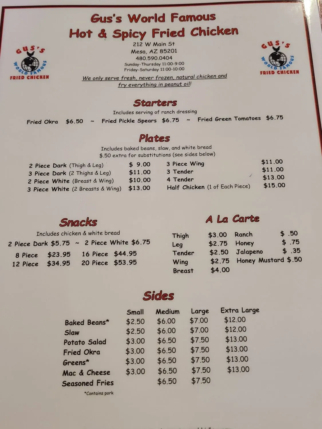 Menu 4