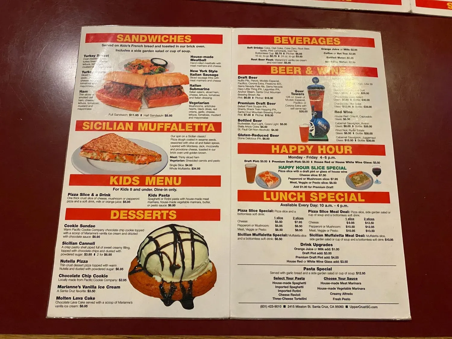 Menu 4