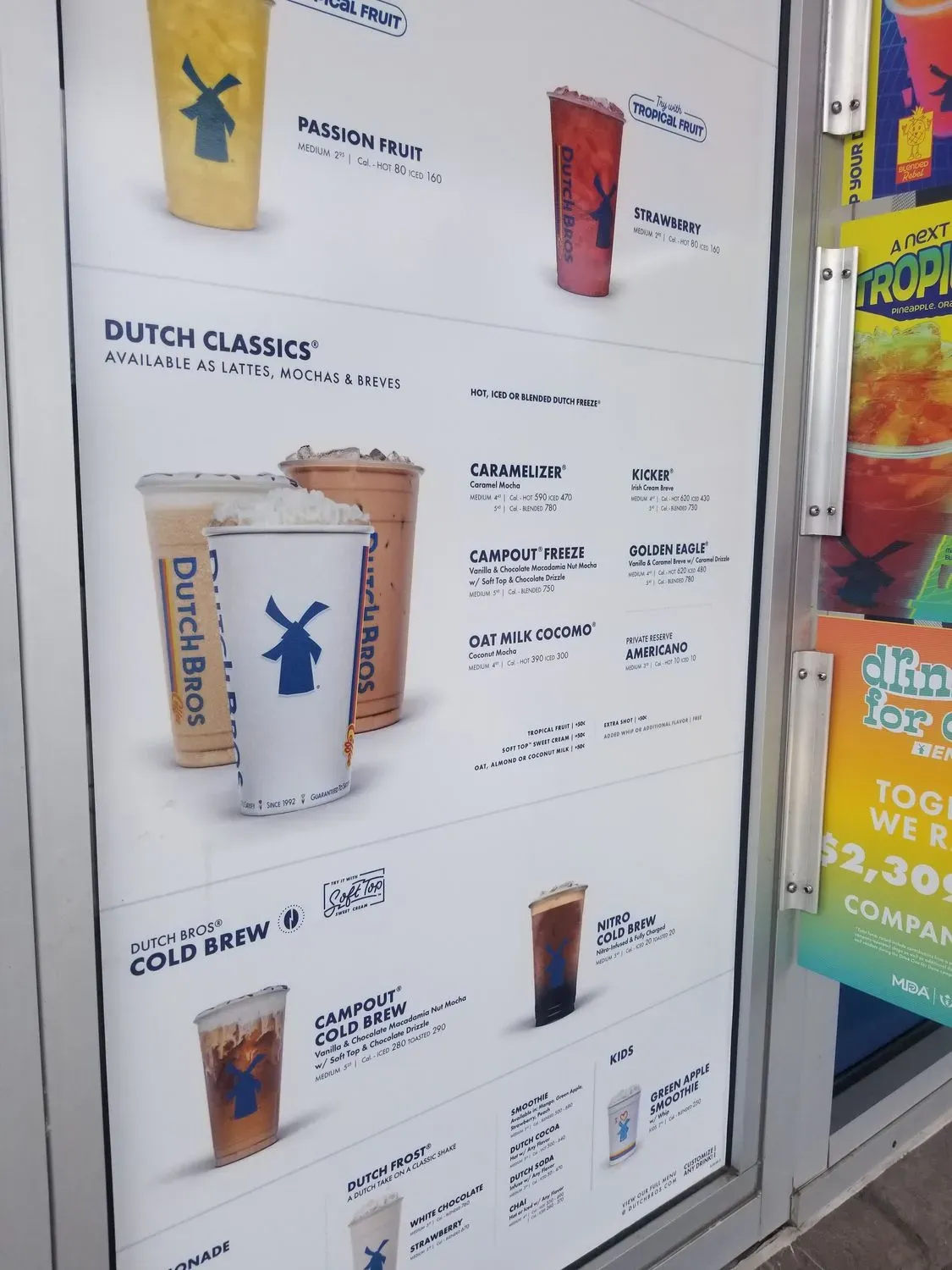 Dutch Bros Coffee Menu - Updated November 2025