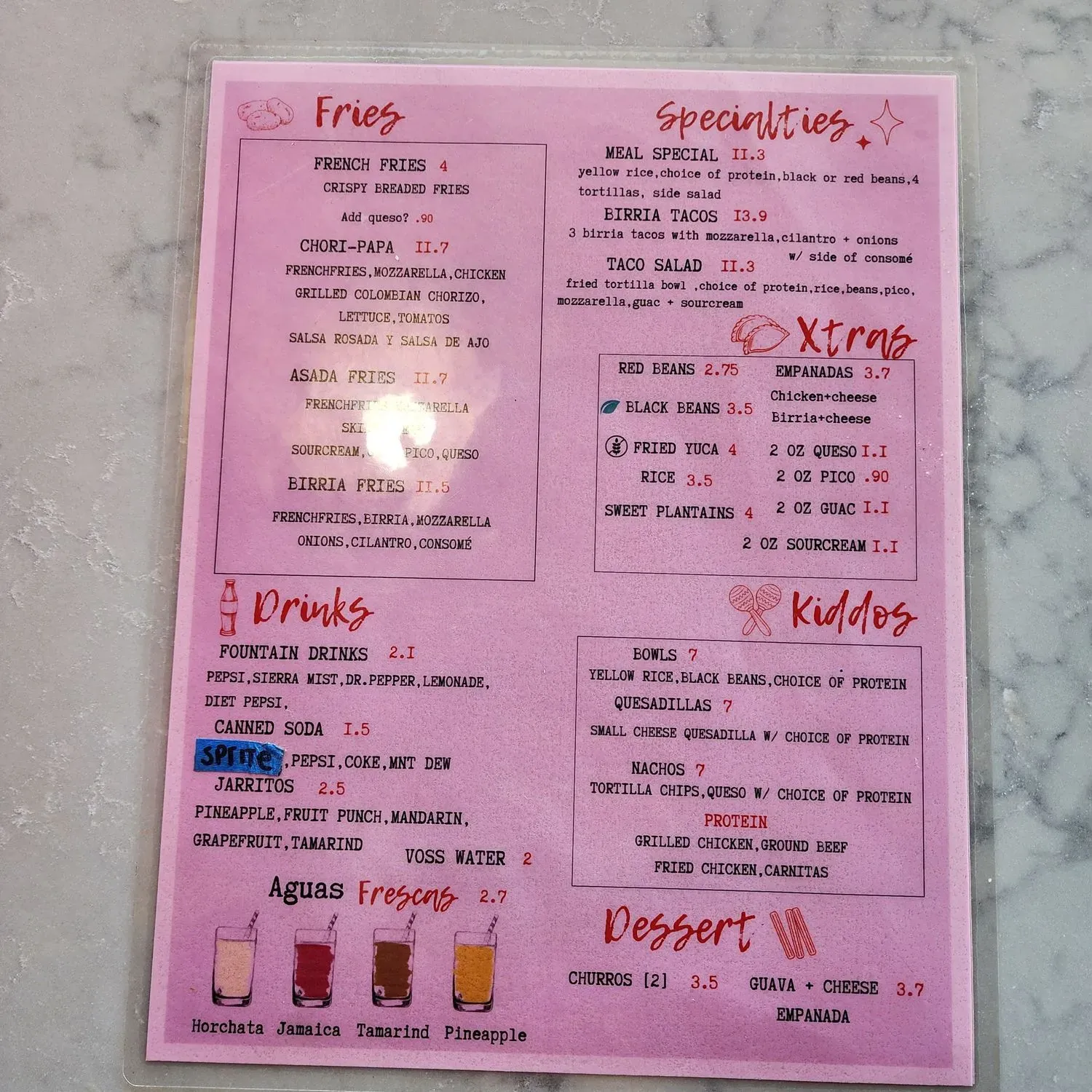 Menu 4