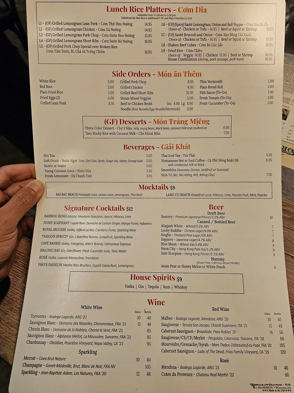 Menu 6