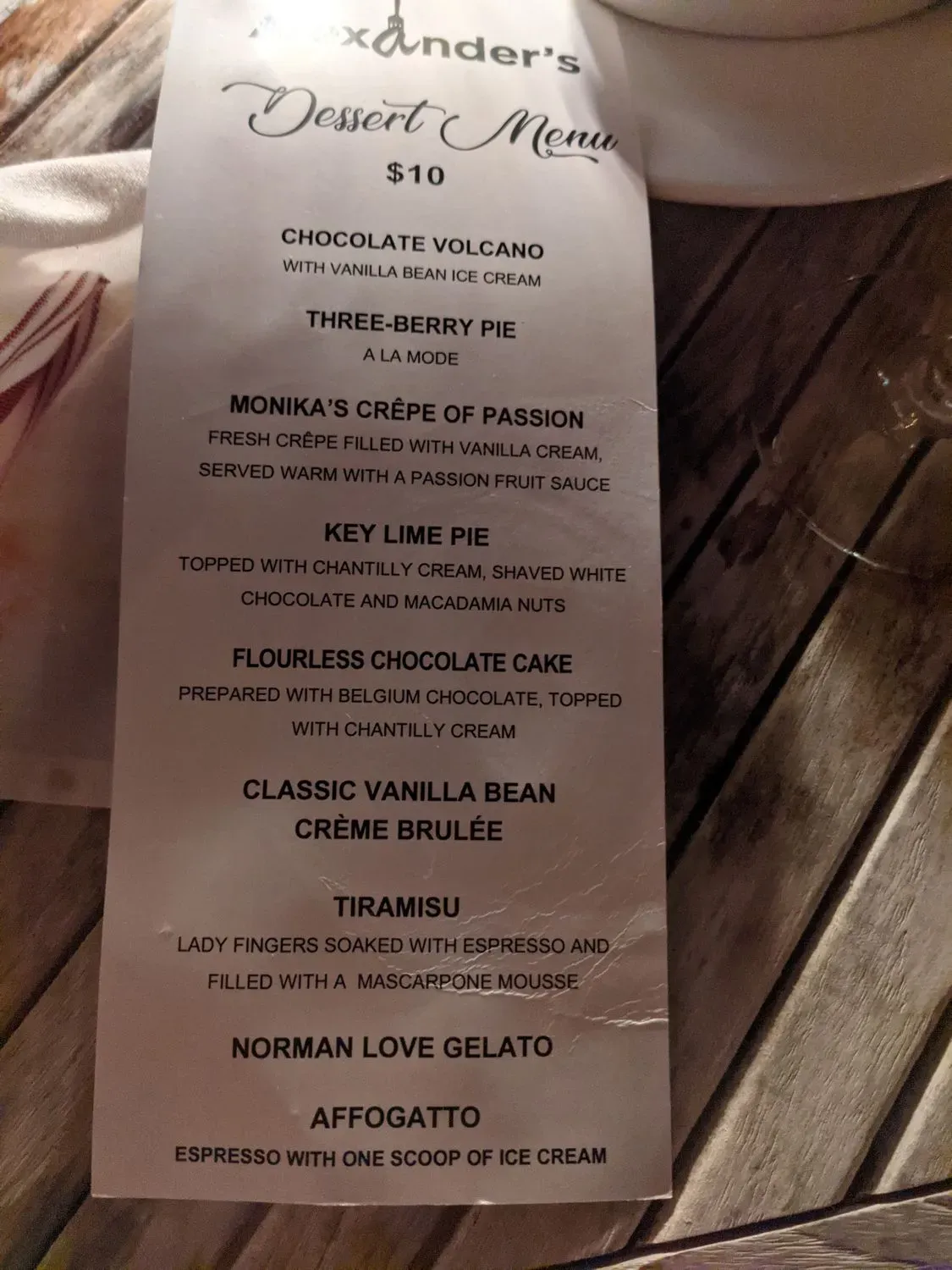 Menu 3