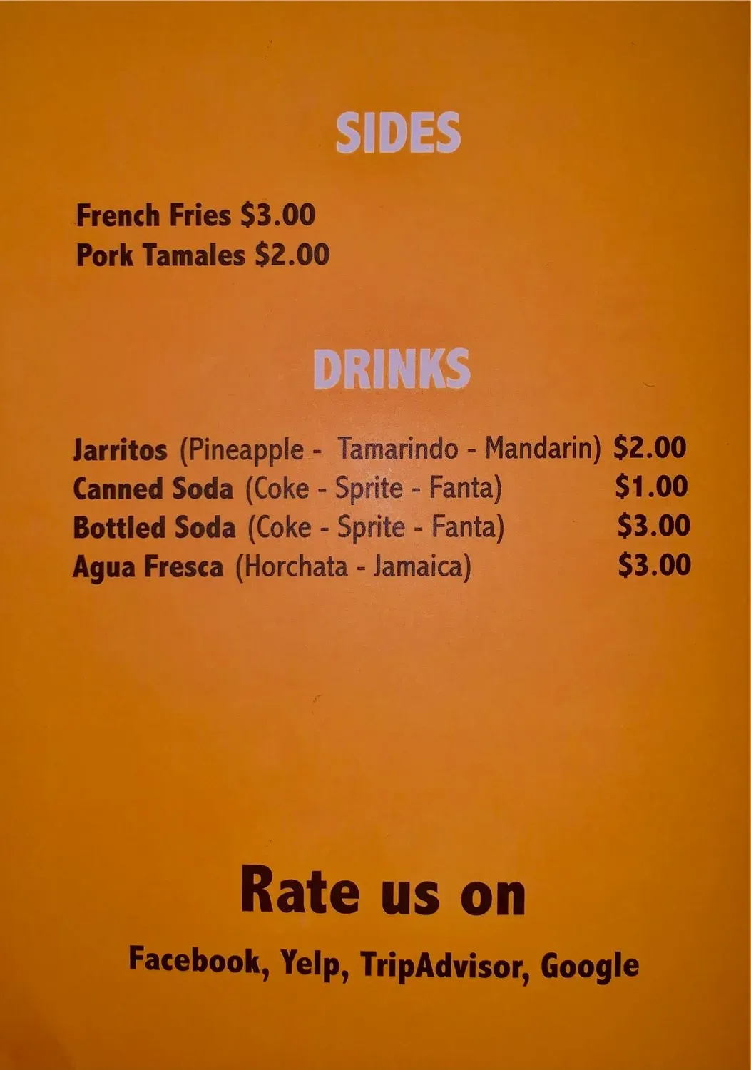 Menu 3