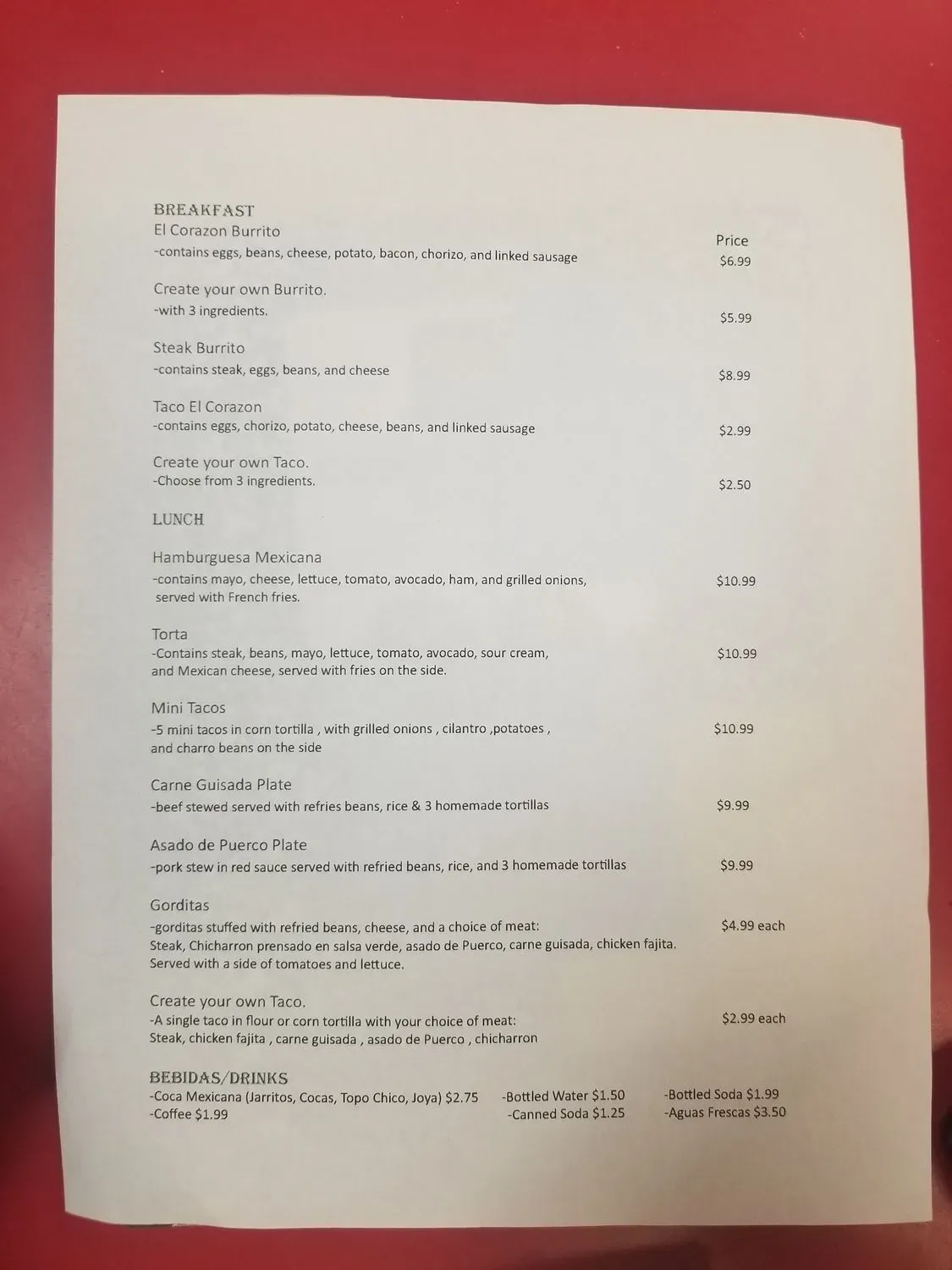 Menu 3