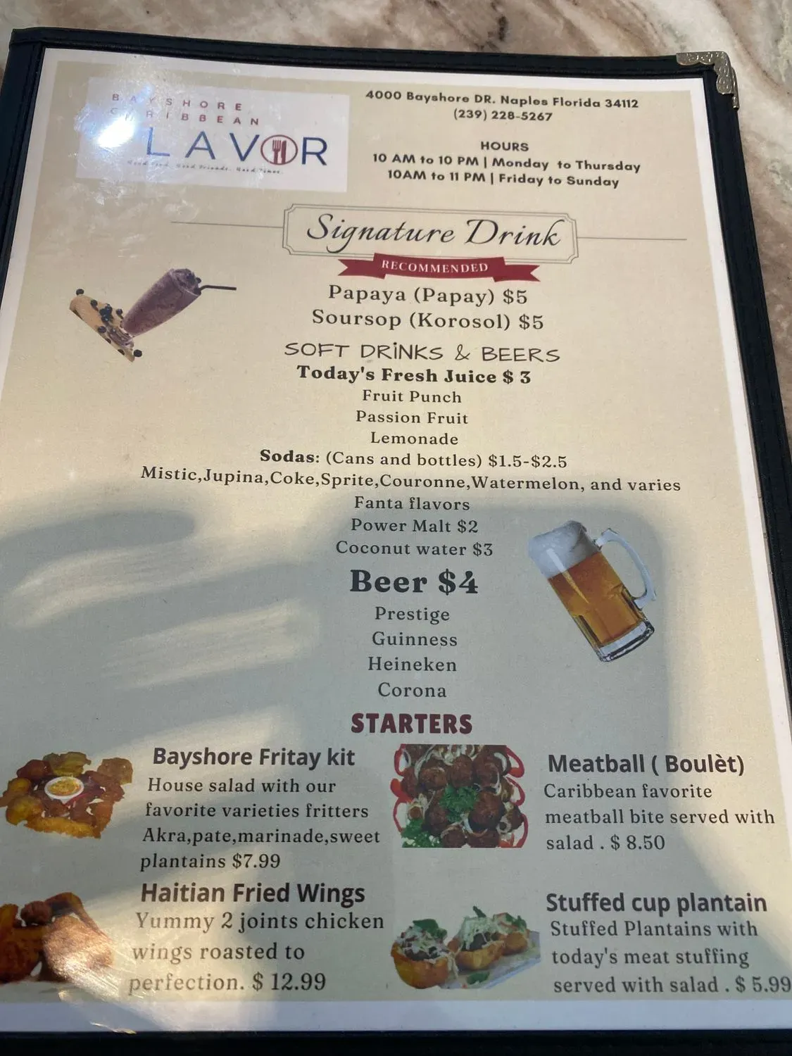 Menu 3