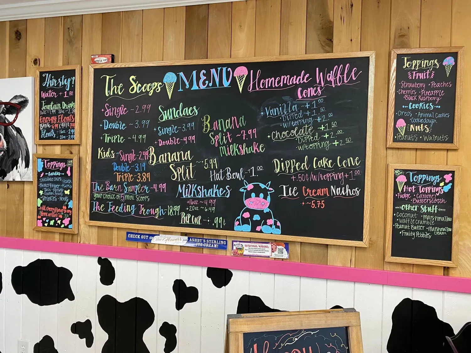 The Frozen Barn Menu - Updated November 2025