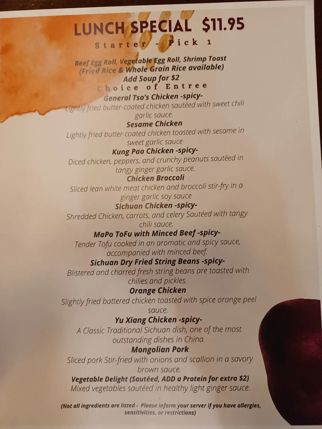 Menu 4