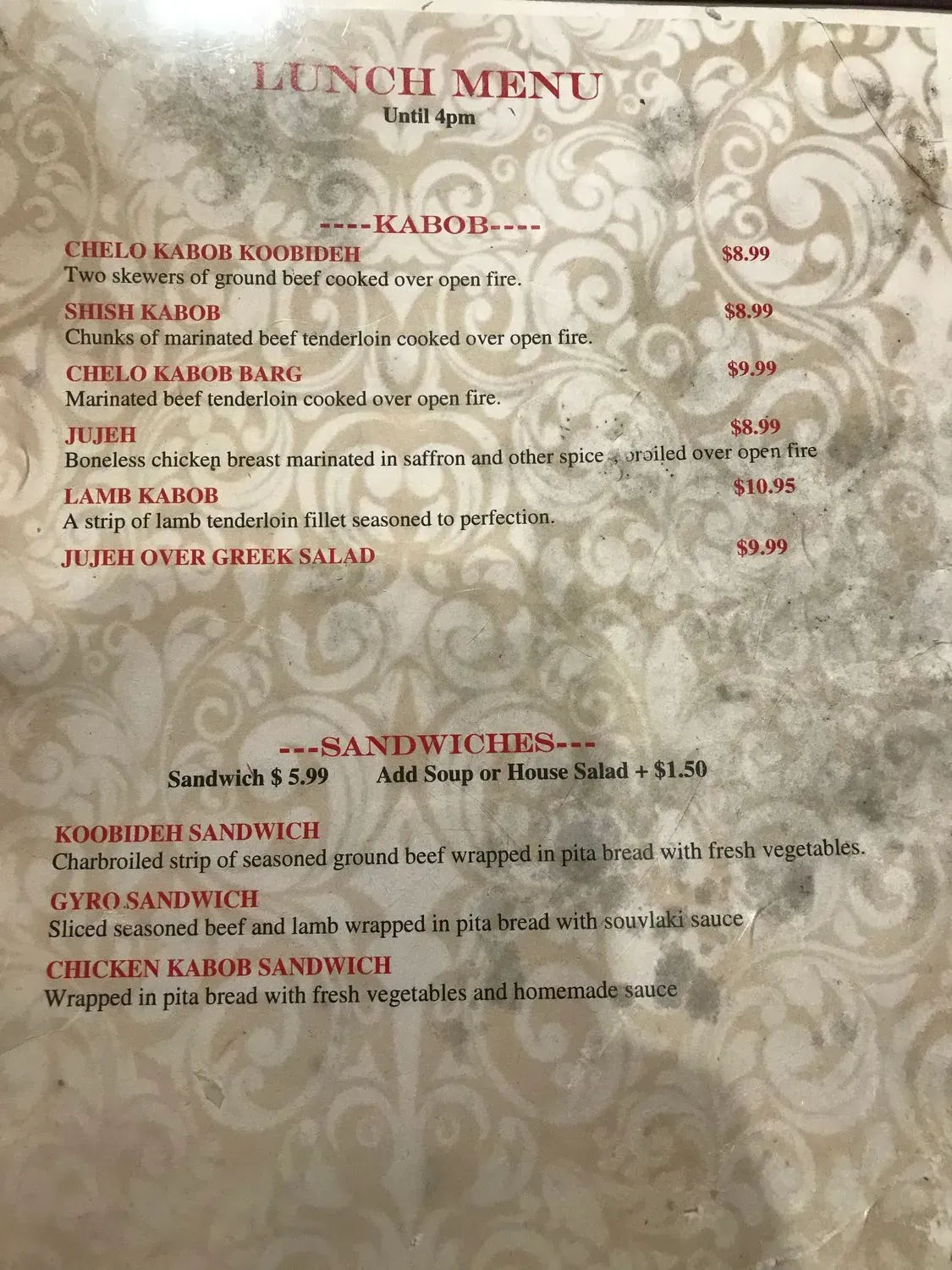 Menu 6