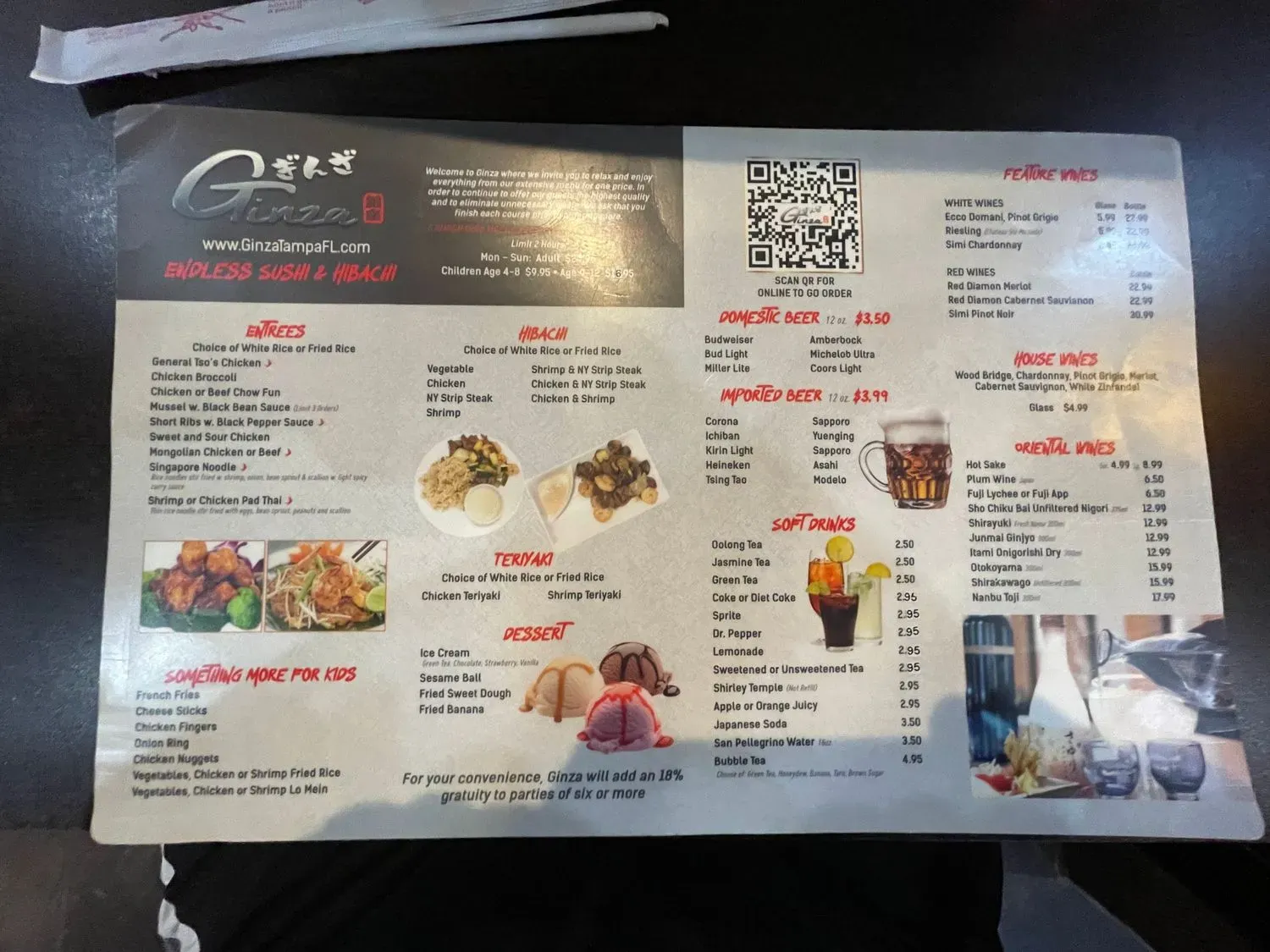 Menu 6