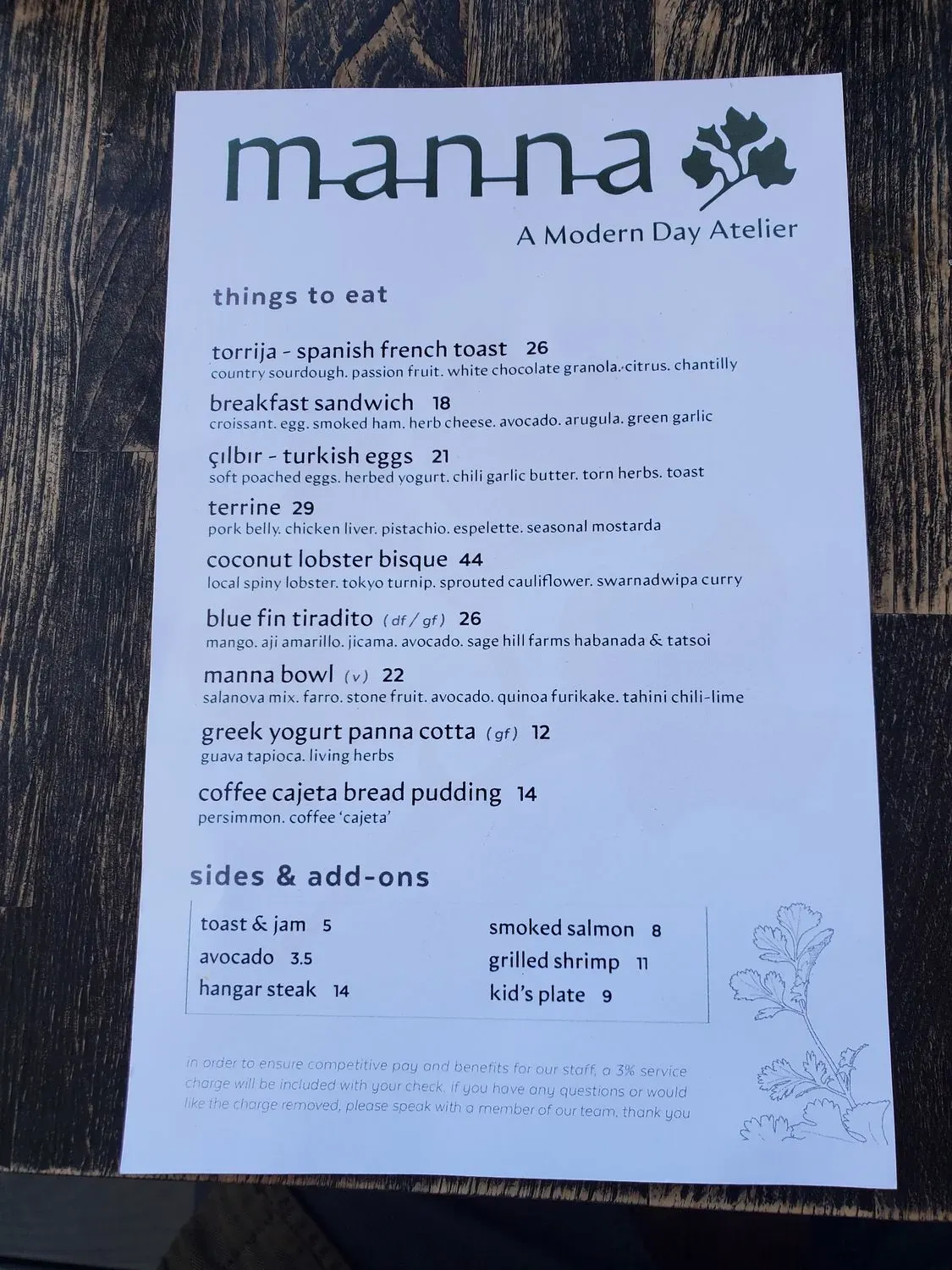 Menu 4