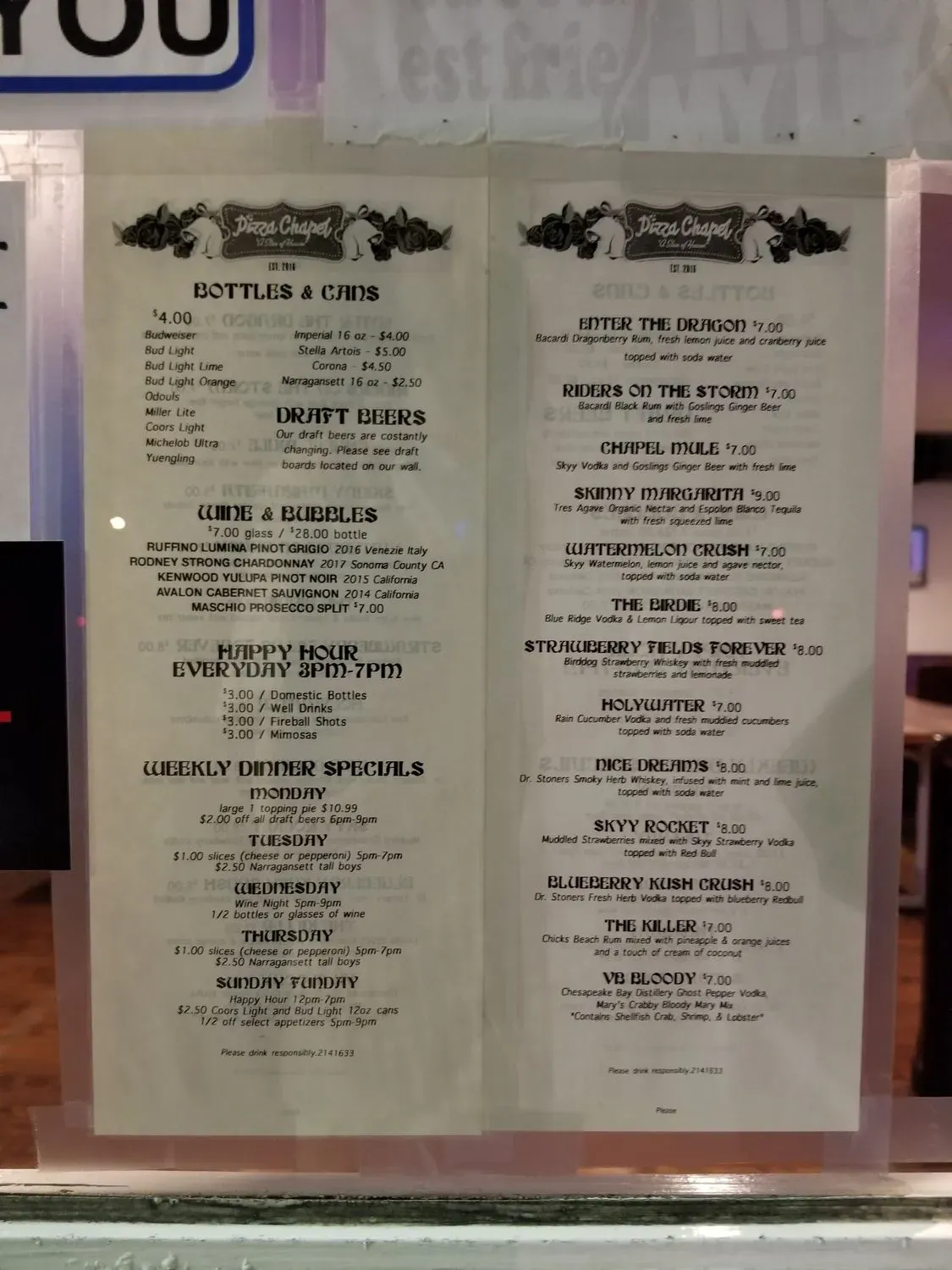 Menu 4