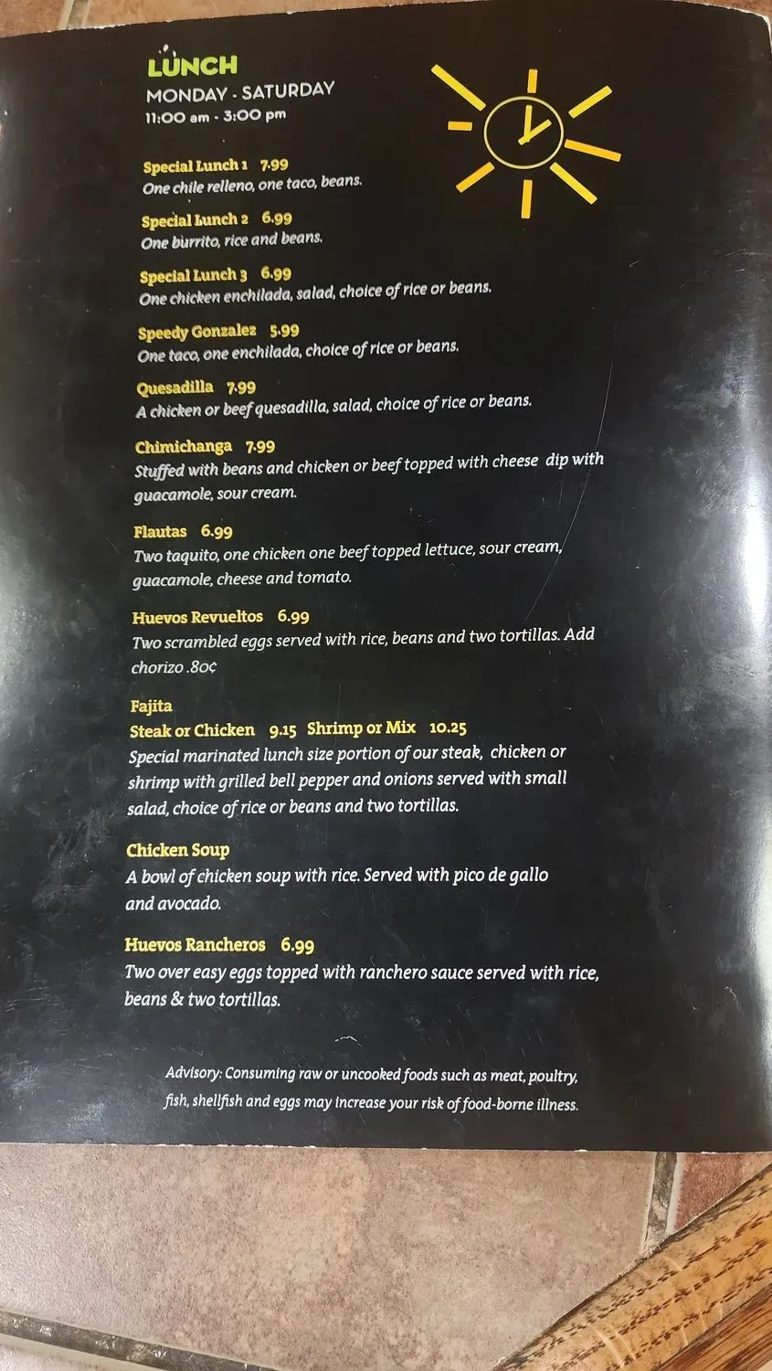 Menu 3