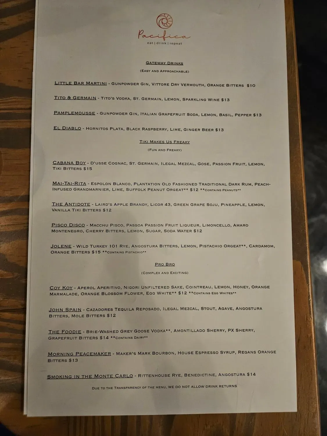 Menu 6