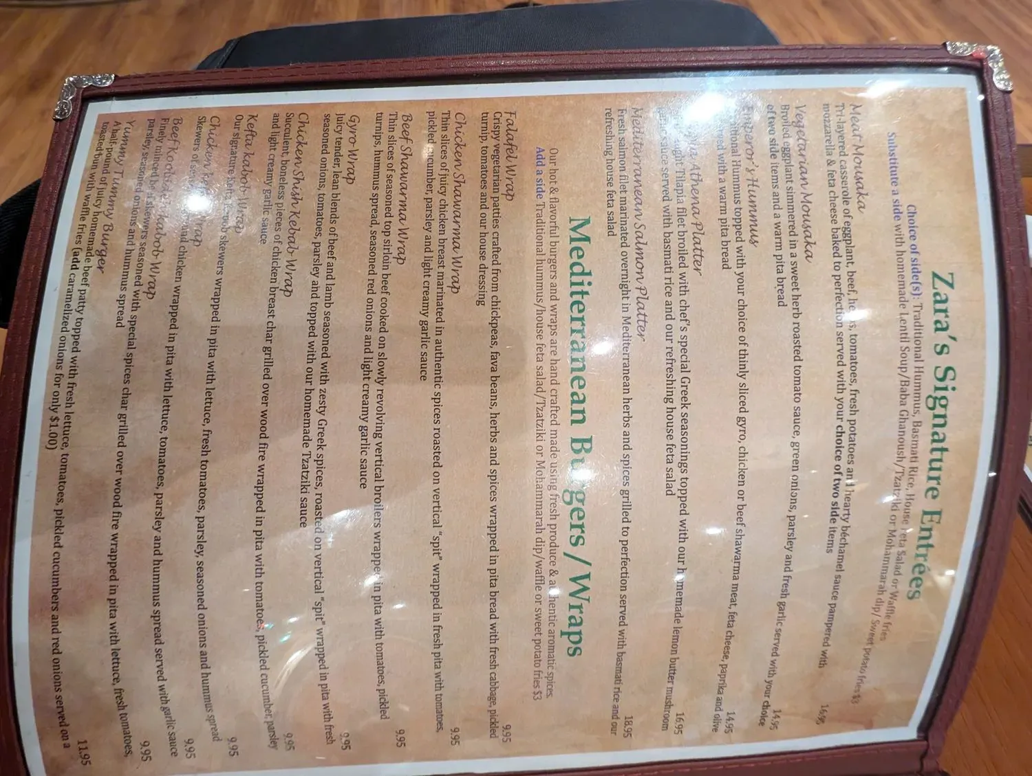 Menu 4