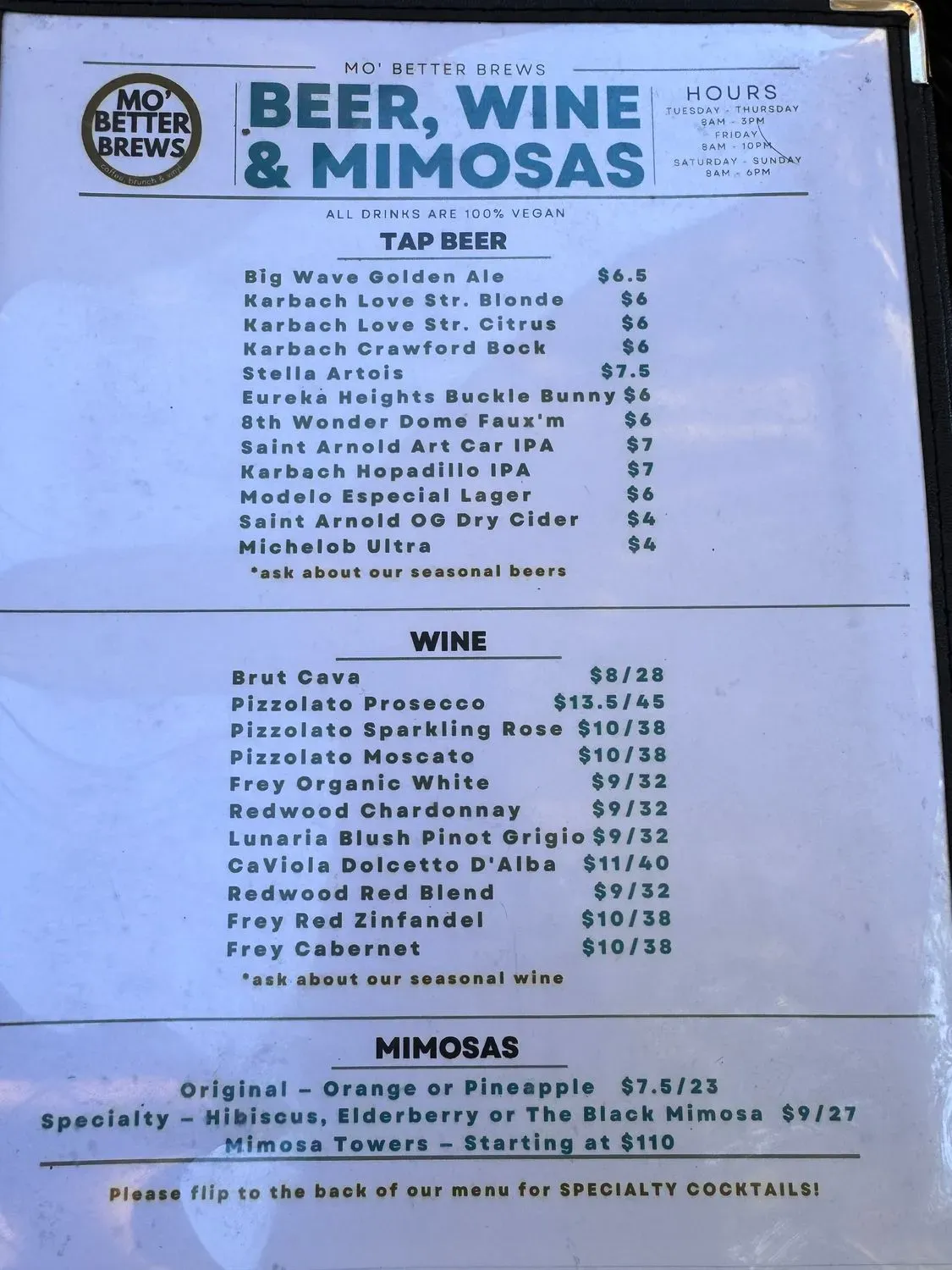 Menu 6