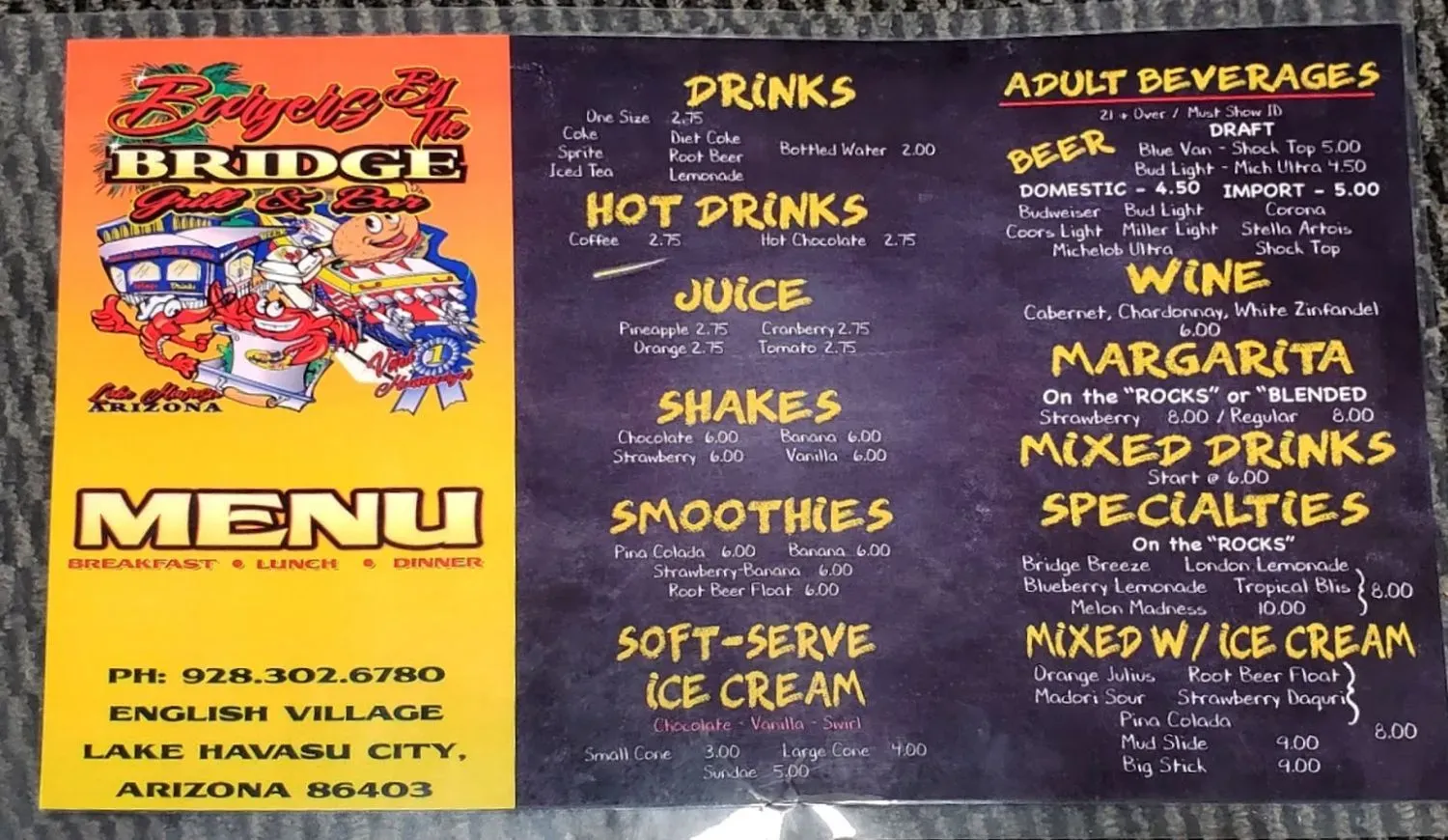 Menu 3