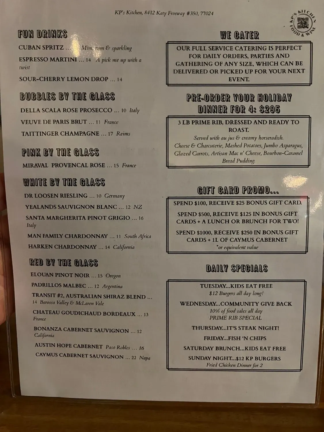 Menu 6