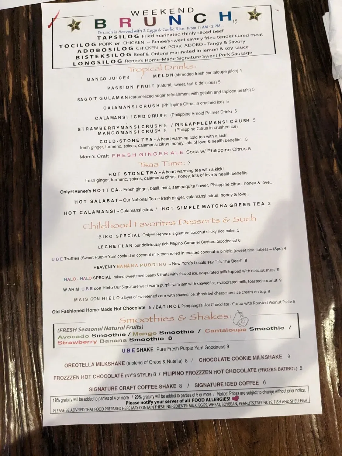 Menu 3