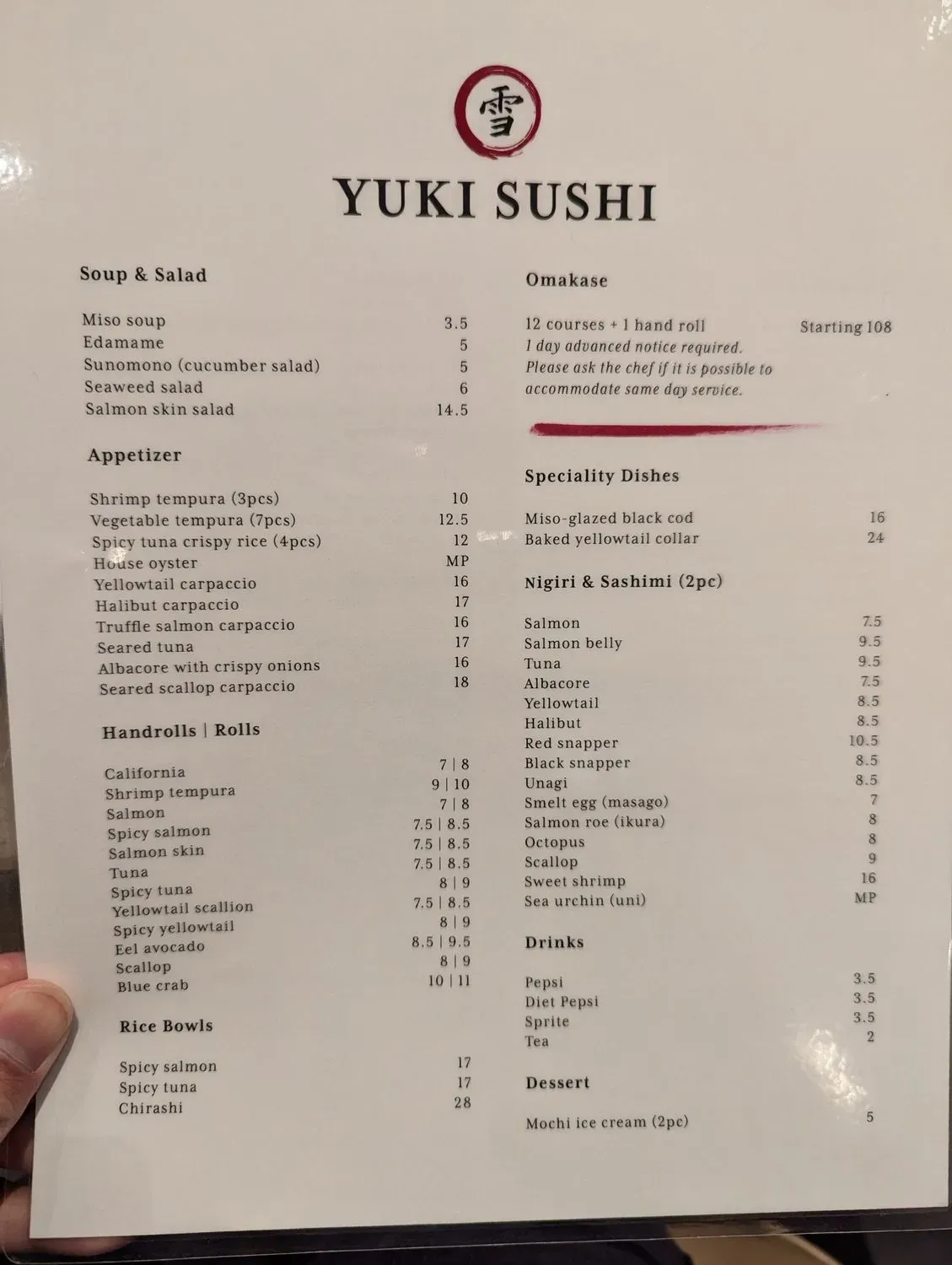 Menu 4