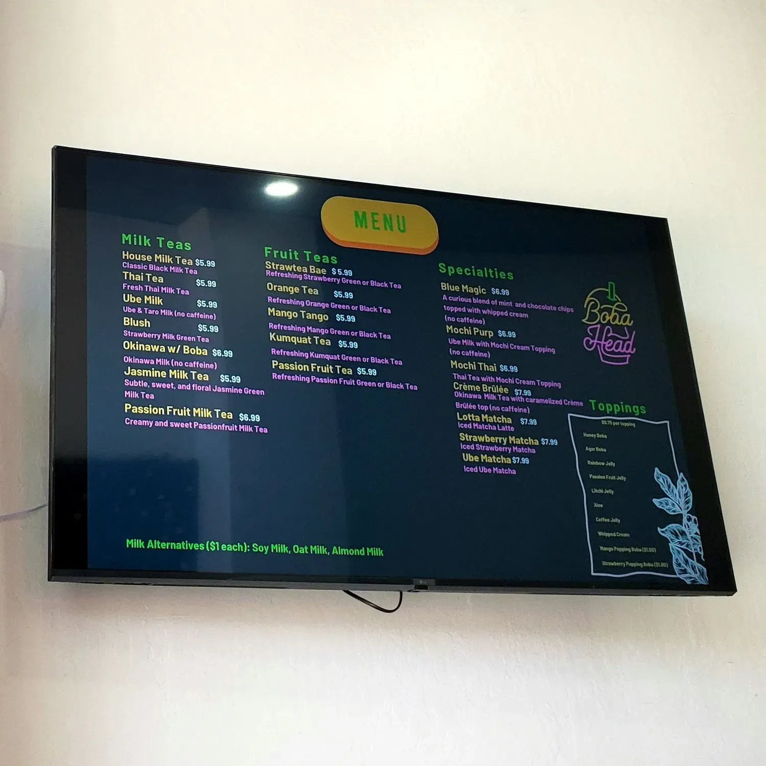 Menu 3